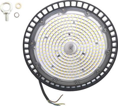 Lampë industriale LED INOXX HB FG UFO, 150W, 6000K, gri