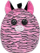 Lodër pelushi Ty Squishaboo Zoey Zebra, e butë, me plot ngjyra