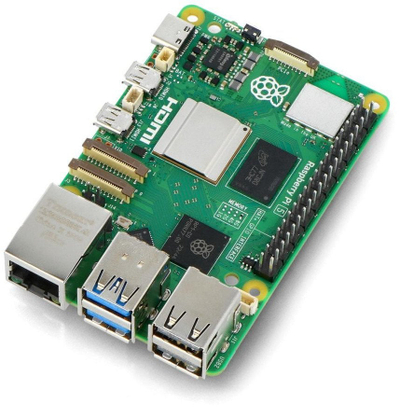 Mini kompjuter Raspberry Pi 5, 8GB RAM, i gjelbër