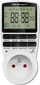Kohëmatës elektronik Qoltec PC0628, 3680W, 16A, me ekran LCD