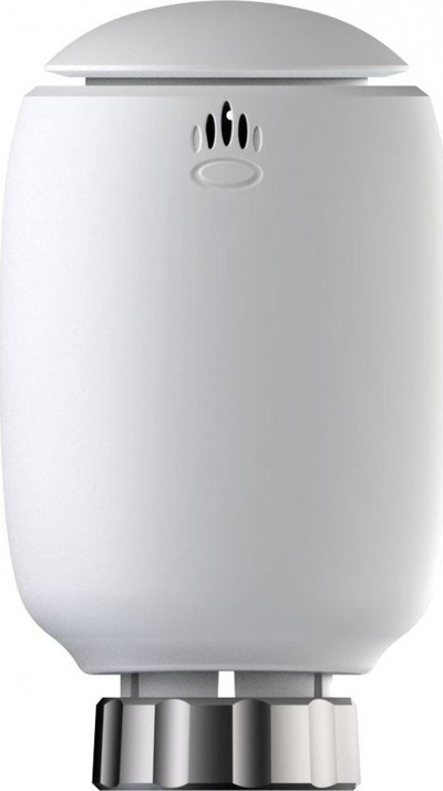 Kokë termostati smart Maxcom SmartTherm 02, ZigBee, me ekran LED, e bardhë