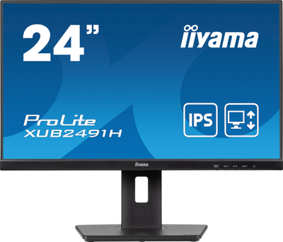 Monitor Iiyama ProLite XUB2491H, 24", IPS, 100Hz, i zi