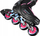 Rola inline Nils Extreme Armour NA22151, rrota 90 mm, nr. 42, zi me rozë