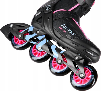 Rola inline Nils Extreme Armour NA22151, rrota 90 mm, nr. 42, zi me rozë