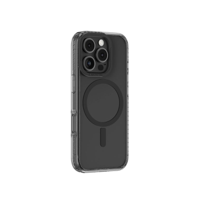 Футрола за телефон Amazingthing Titan Pro Mag за iPhone 16 Pro Max, со магнетен прстен, црна