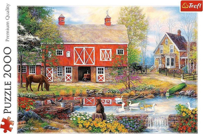 Lodër puzzle Trefl Idyllic Life, 12+, 2000 elemente