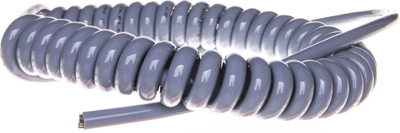 Kabllo spirale elektrike, gri