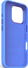 Këllëf telefoni Decoded Antimicrobial Silicone Stacks për iPhone 16, MagSafe, silikon, blu