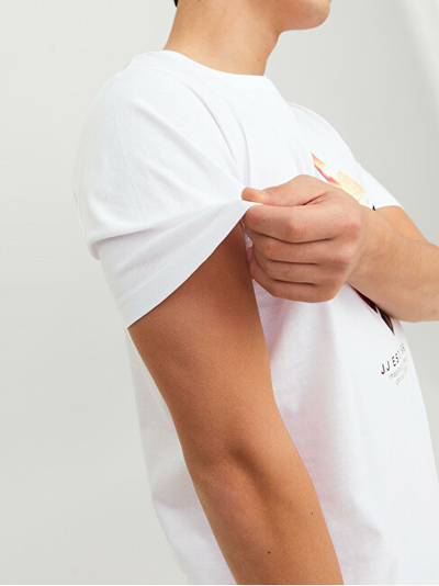 Maicë Jack&Jones JJTRESOR Regular Fit, e bardhë