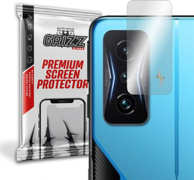Xham mbrojtës kamerë GrizzGlass Hybrid për Redmi K50 Gaming AMG F1 5G, set 2 copë, transparent