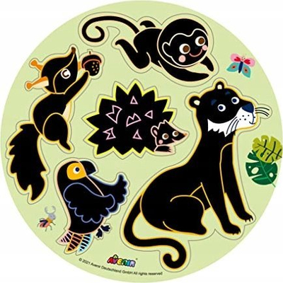 Loja e peshkimit Make My Own Fishing Game Jungle Animal, me magnet, për kalamaj 3+