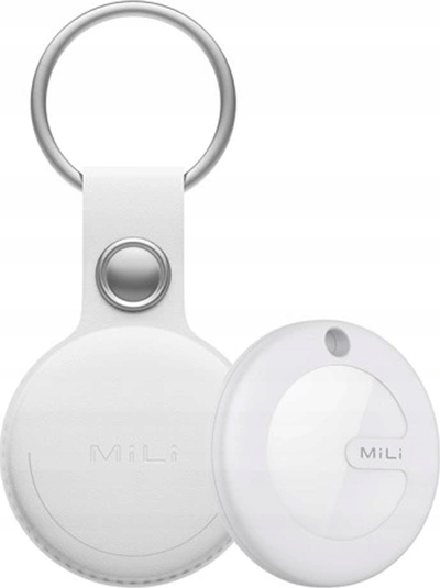 GPS lokator MiLi LifeTag, për çelësa dhe bagazhe, Bluetooth, i bardhë