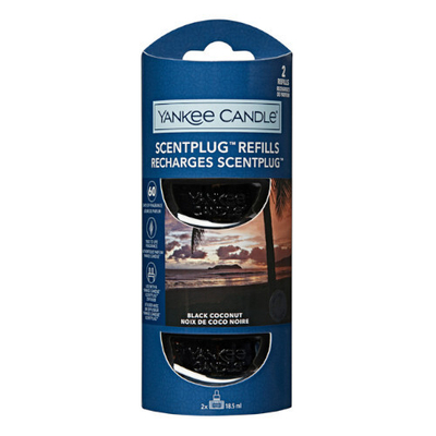 Rimbushje për shpërndarës arome Yankee Candle Black Coconut, 2 x 18.5 ml