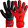 Doreza portieri Reusch Attrakt Grip Finger Support, lateks, mbyllje me rrip, të kuqe e zeza