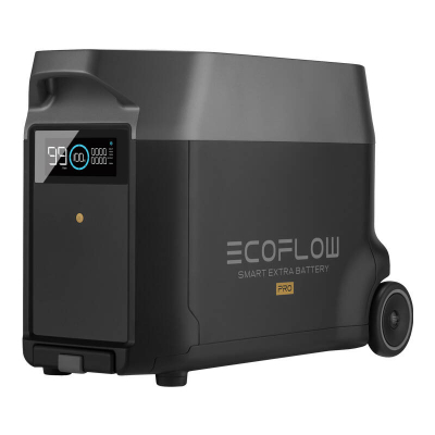 Bateri shtesë EcoFlow DELTA Pro Smart, për stacion portativ, kompakte, e zezë
