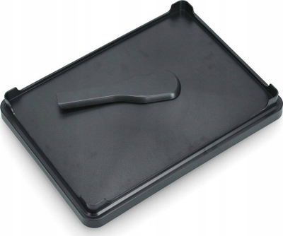 Shportë tharëse për enë Zeller Present, metal i kromuar dhe plastikë, kuti takëmesh që hiqet