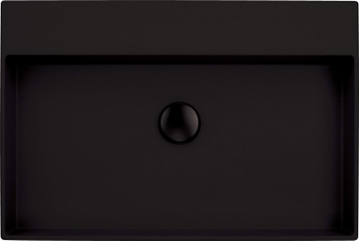 Lavaman Deante Correo, countertop, granit, i zi mat