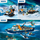 Set lodrash LEGO City Polar Explorer Motorised Toboggan 60376, 110 copa, 5+, shumëngjyrësh
