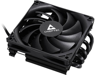 Ftohës procesori Chieftec CAC-S92PWM-LP45, 92mm PWM, low profile 45mm, i zi