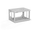 Kabinet rrjeti Alantec 19 Shelf 6U, 600x450mm, rack 19", gri
