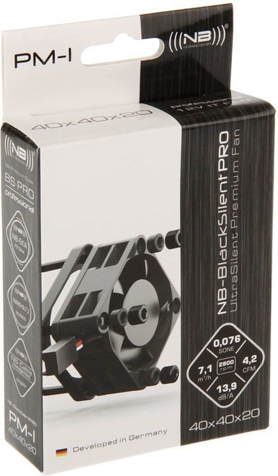 Ладилник Noiseblocker BlackSilent Pro PM1 92mm, 40 мм