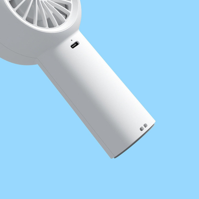 Ventilator portativ JISULIFE Portable Turbo Fan, 4000 mAh, 5 shpejtësi, i bardhë
