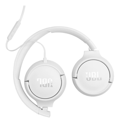 Kufje me tela JBL Tune 520C, USB-C, 32mm, të bardha