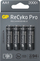 Bateri rikarikuese GP ReCyko Pro AA, 2000mAh, NiMH, set 4 copë, ngjyrë e zezë
