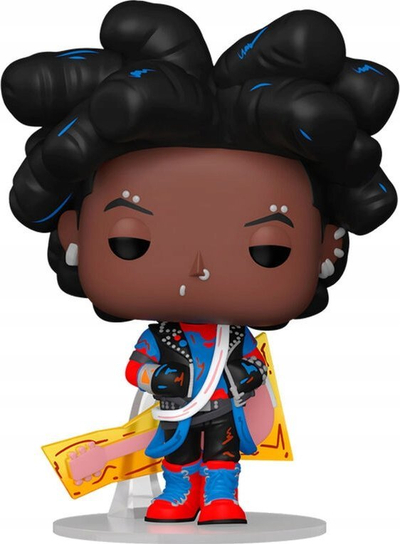 Figurë vinili Funko Pop Marvel Spider-Punk 1411, Spider-Man Across the Spider-Verse, koleksionare, shumëngjyrëshe
