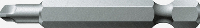 Bit Tri Wing Wera 066786, madhësia #2, 89mm, gri