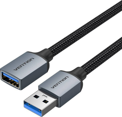 Kabllo USB Vention USB A në USB A, 3 m, USB 3.0, e zezë