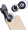 Lens makro për telefon Apexel APL-24XMH, 12x, 24x, e zezë