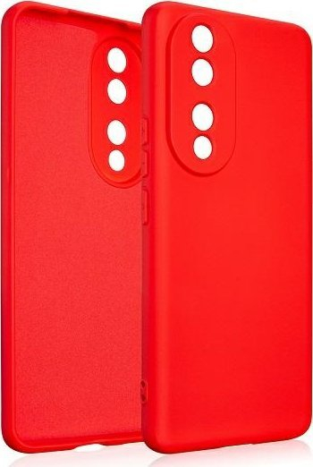 Kapak telefoni Beline për Honor 90, silikon, i kuq