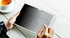 Филтер за приватност за таблет 3М BPTAP001, 10.2\", рамка, црн