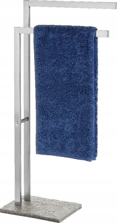 Mbajtëse peshqirësh Wenko Granite, me 2 krahë, gri
