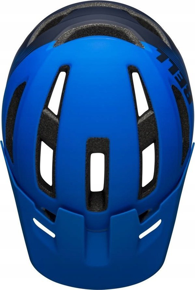 Kaskë MTB Bell Vert, 53-60 cm, mat, e zezë blu