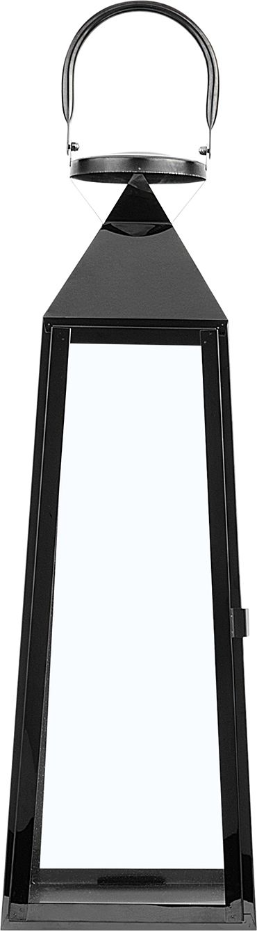 Fener dekorativ CRETE, çelik inox, 42 cm, i zi