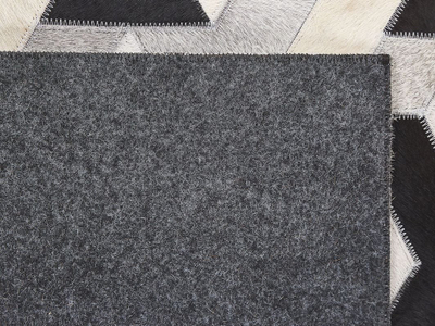 Tapet NARMAN Rug, lëkurë, 160 x 230 cm, gri