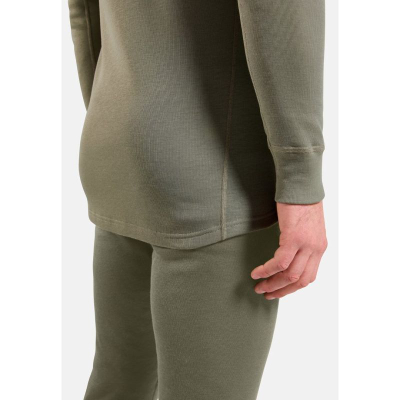 Bluzë termike Odlo ACTIVE WARM Crew Neck L/S, meshkuj, madhësia L, gri