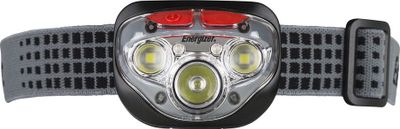 Lampë koke Energizer Vision HD+ Focus, LED, rezistente ndaj ujit, gri