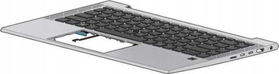 Tastierë zëvendësuese HP EliteBook 840 G8, UK layout, me dritë, me top cover