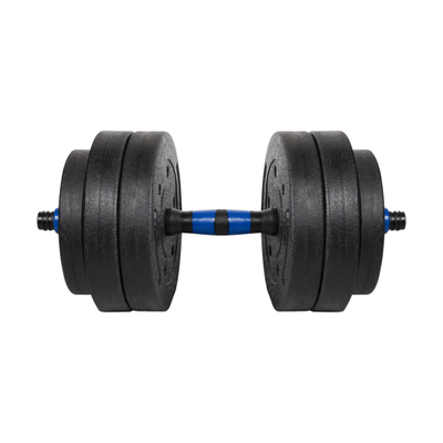 Set hantelash Rebel Active, bituminoze, 20kg, me lidhës