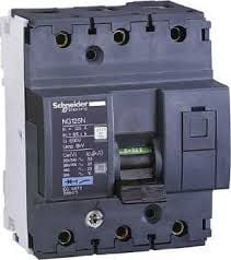 Ndërprerës modular Schneider Electric Acti 9, 3P, 16A Curve C, i zi