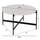 Set tavolina për kafe Ronda 2-pjesësh Φ80cm & Φ50cm (HM21089.04), bardhë