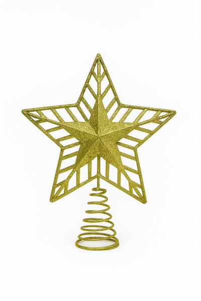 Yll dekorativ kuqe/bardhë/gold. UNIMIKS
