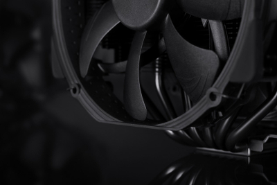 Ftohës Noctua NH-D15 Chromax, 140mm, 1500 RPM, i zi