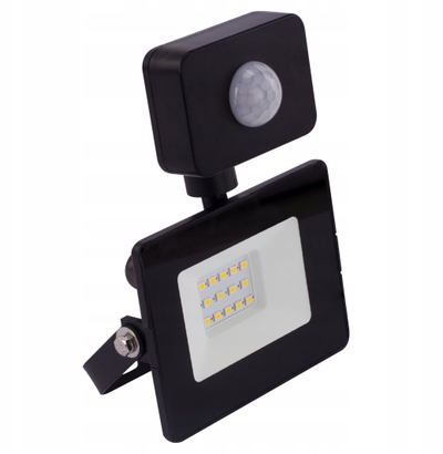 Reflektor LED BEMKO, 10W, 900 lm, neutral i bardhë me sensor lëvizjeje