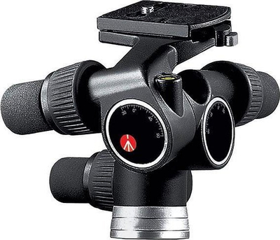Kokë tripodi Manfrotto 405, mekanizëm me dhëmbëza, alumini, e zezë