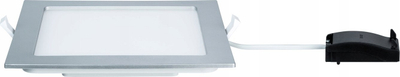 Panel LED Paulmann Angular, 18W, 4000K, krom