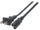 Kabllo rryme EFB Electronics EFB Power Cable, USA NEMA 5-15P në C7 180°, 1.8m, i zi